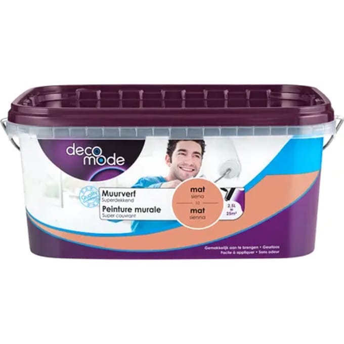 Decomode Muurverf - Mat - Siena - 2,5l