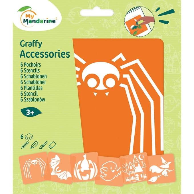 Sjablonen voor kinderen - Halloween