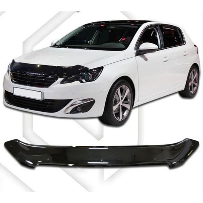 SCOUTT BRA CAPOT DEFLECTEUR PROTECTION pour PEUGEOT 308 2014 -2021