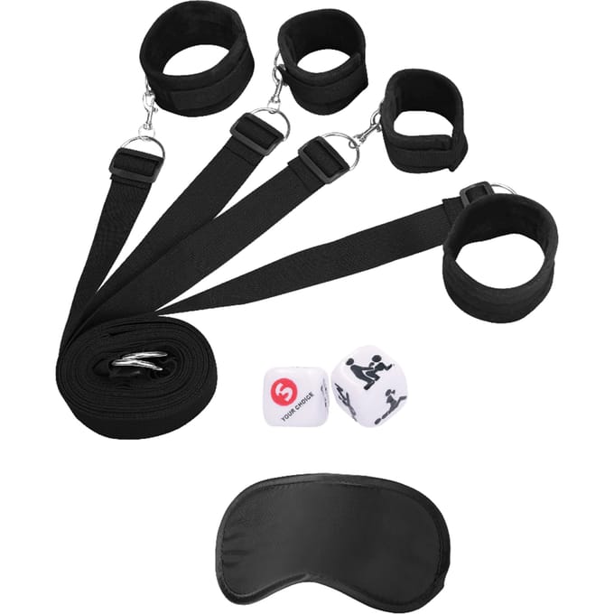 Under The bed Binding Restraint Kit - Black