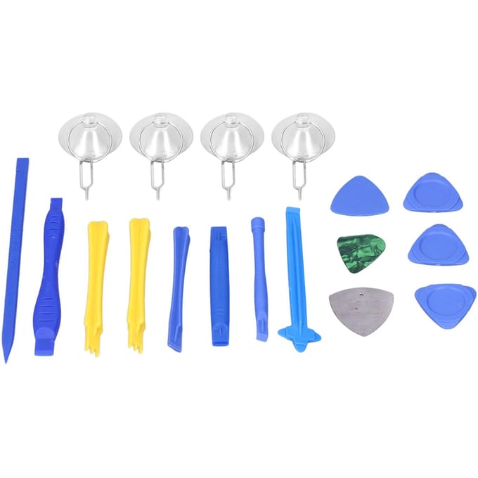 Outils de Démontage Barre Levier d'Ouverture en Plastique Spudger Triangulaire Feuille Kit de Réparation Électronique white
