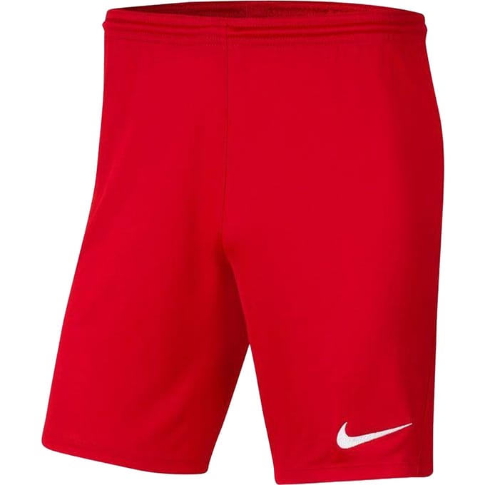 Nike Heren Dry Park III Korte Broek (Rood)