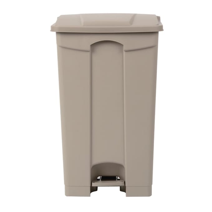 Jantex beige pedaal afvalbak 87Ltr