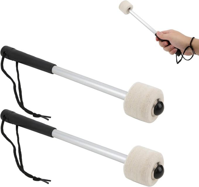 Professionele Drumhamers met Sterke Flexibiliteit en Geen Vervorming - Set van 2 voor Drummers