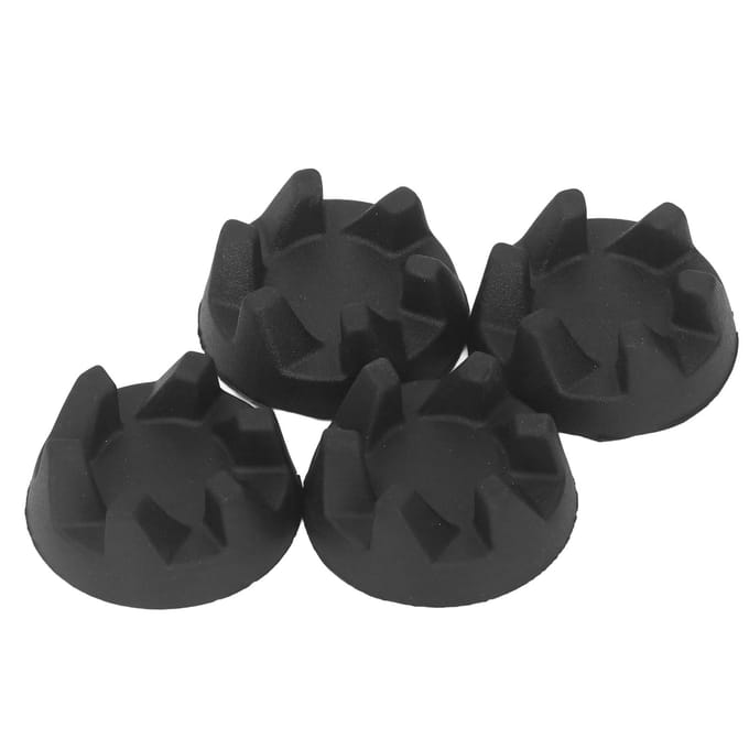 4 Stuks Blender Koppeling met 2 stuks Sleutel Accessoire voor Kitchen Aid KSB5WH KSB5 KSB3 Aandrijving black