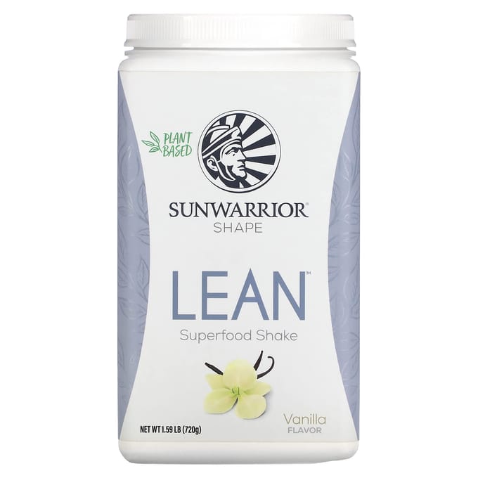 Sunwarrior, Shake Superaliment Lean, Vanille, 1,59 lb (720 g)