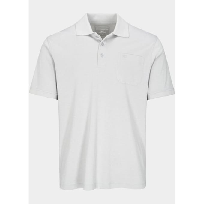 Commander flag Polo heren Grijs 214008350/804
