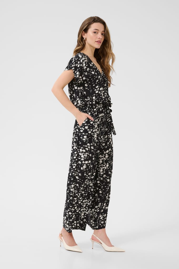 Jumpsuit KAbeathe Loose fit black white