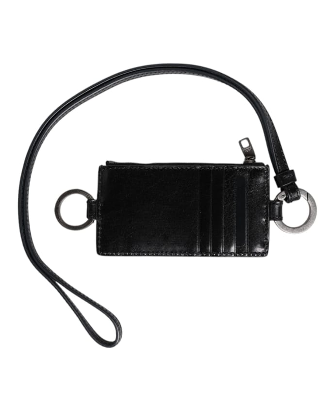 Leren Kaart Houder met Lanyard