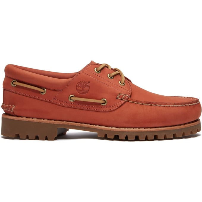 Timberland Authentic Boat Shoe Medium Red Nubuck Taglia: 42 | Scarpe Eleganti Outlet | Uomo | Rosso