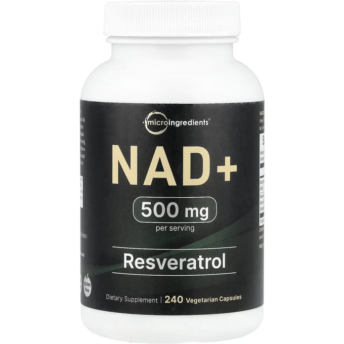 Micro Ingredients, NAD+, 240 Veggie Capsules