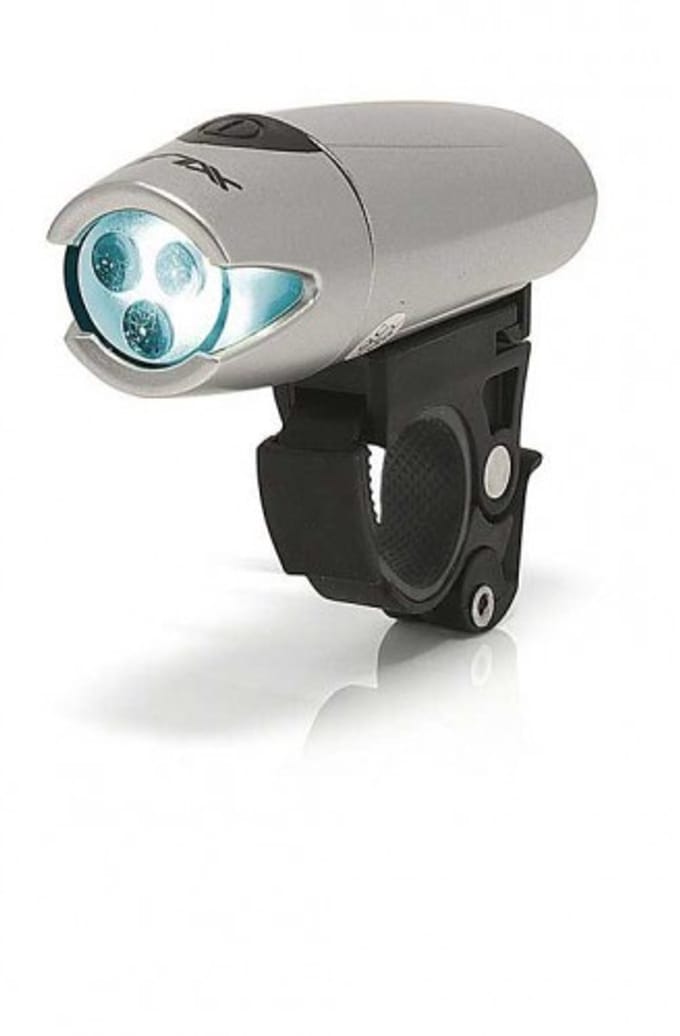 XLC KOPLAMP TRITON 3 LED BATT ZI