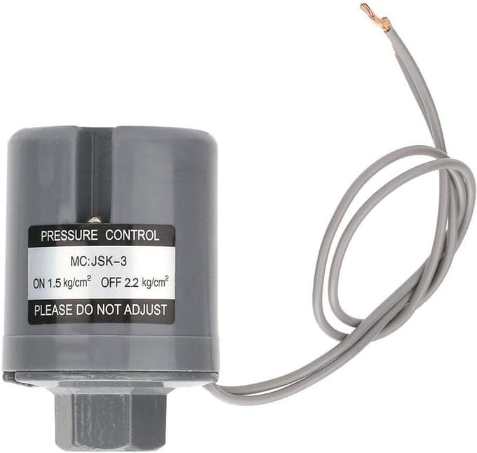Automatische Drukschakelaar voor Waterpomp - 220V Controller voor Warm en Koud Water