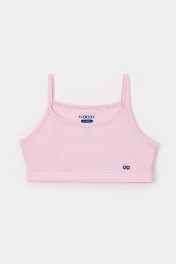 Woody Meisjes Topje Lichtroze Roze 14A