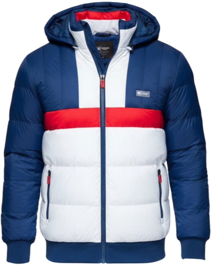 OMBRE Jas - Effen Donkerblauw XL