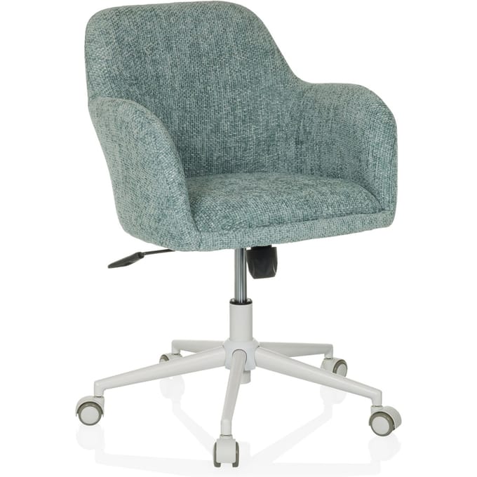 Bureaustoel / draaistoel SOLAO HOME bouclé stof mint hjh LIVING