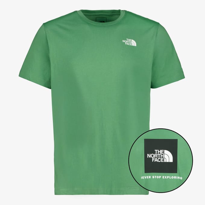 The North Face Evolution Box heren T-shirt groen - Maat M