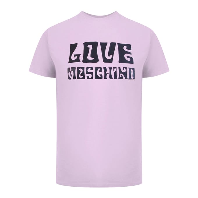 Love Moschino Jg7408pp0nl50600 Roze T-shirt Dames