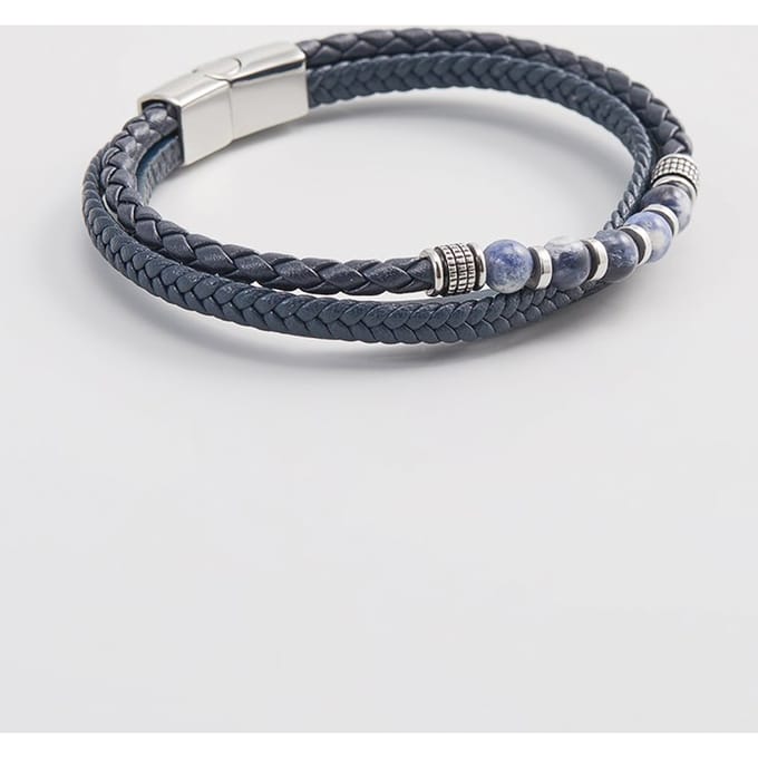 US Polo Assn Jewellery Brandon Blue Armband