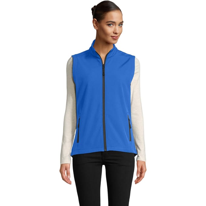 SOLS Dames/Dames Race Softshell Bodywarmer (Koningsblauw)