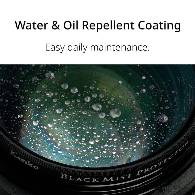 Kenko Black Mist Protector 55mm - Filmische Effecten & Lensbescherming