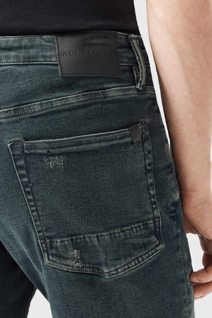 AllSaints Sid Phantom Blue Taglia: W32L32 | Jeans Outlet | Uomo | Blu