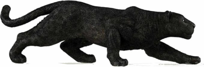 Papo Zwarte Panter - Speelfiguur wilde dieren - Luipaard