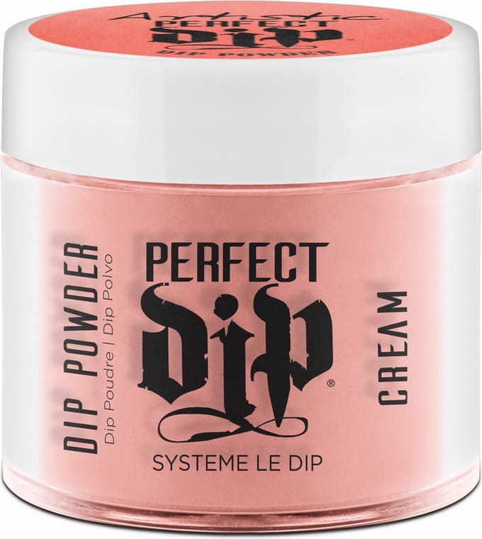Artistic Nail Design Perfect Dip Poeder 'GLOW GET IT!' (Koraal Neon Crème)