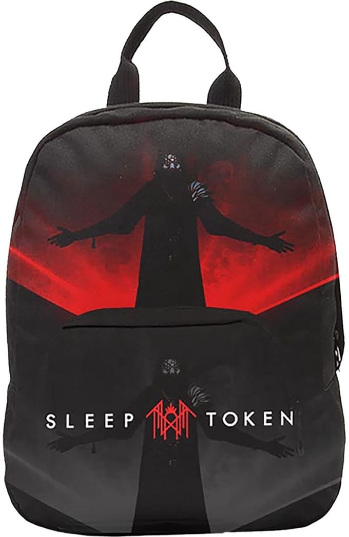 Rocksax Sleep Token - Red Light Minirugzak - Zwart