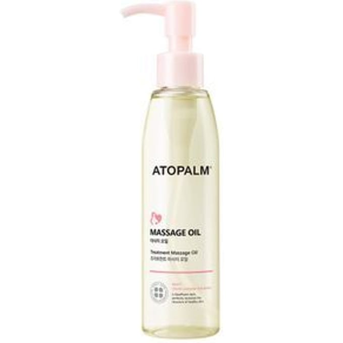 Atopalm, Treatment Massage Oil, 4.1 fl oz (120 ml) white