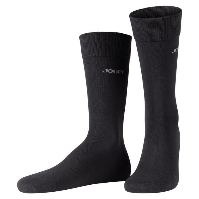JOOP! Sokken Unisex premium essential organic cotton Socks 2p Set van 2