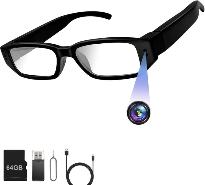 Smart Glasses - Slimme Bril met Camera - Smart bril - lichtgewicht