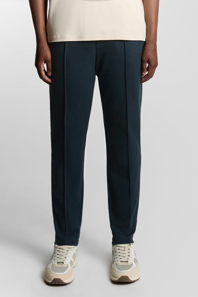 Lyle & Scott Interlock Sweat Pant Carbon Maat: L | Joggingbroeken Outlet | Heren | Blauw