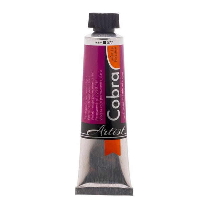 Olieverf - #577 Permanentroodviolet Licht - Cobra Artitst - 40ml