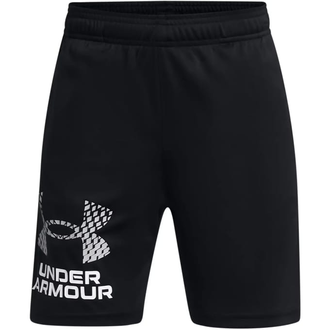 Under Armour UA Tech Logo Shorts Jongens Sportbroek - Zwart