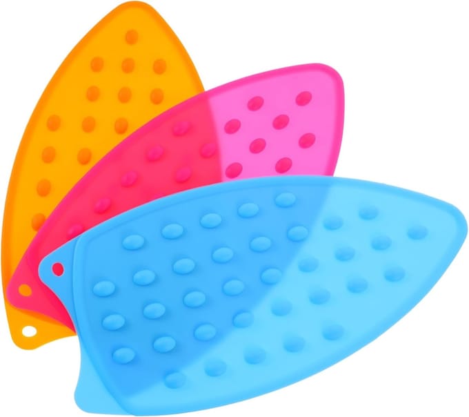 Strijkmat Set - Beschermend Kussen - Tafel Beschermen - Hittebestendig Silicone - 3 Stuks - Diverse Kleur