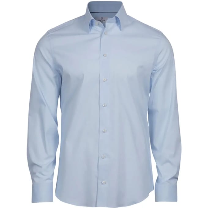 Tee Jays - Stretch Luxury Shirt - Light Blue maat S