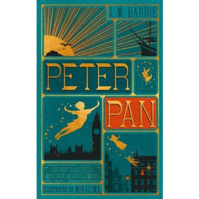 Peter Pan (Minalima Edition) (Lllustrated With Interactive Elements) - J. M. Barrie