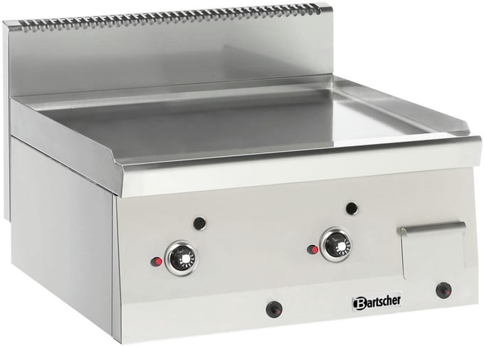 Bartscher Bakplaat - Gas - Serie 600 - Glad - 7-6kW - 600x600x430mm