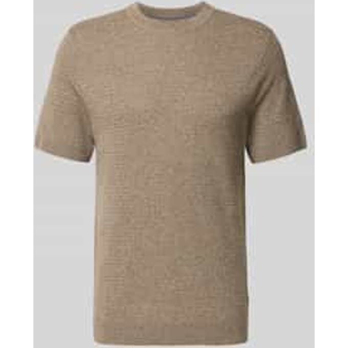 Gebreid shirt met ronde hals model 'RILEY'