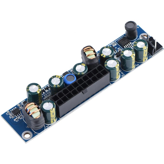 DC 12V 120W PSU Computer PC Voeding Module met 24Pin ATX DC Ingangskabel Duurzaam wit