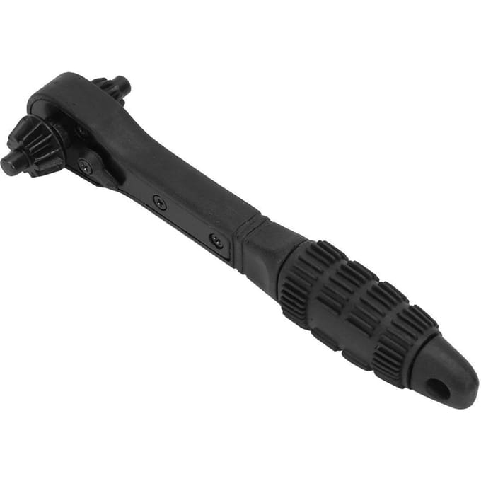 Mandrin 2 en 1 à double tête et double usage, mandrin de perceuse, clé à molette, accessoires pour outils