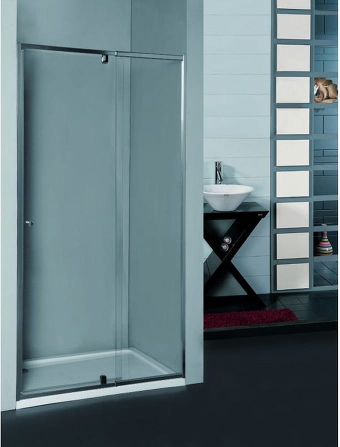 Allibert Priva Verstelbare Zwaaideur 78-91x190cm Transparant
