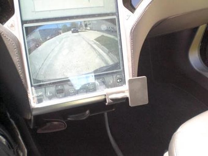 Brodit ProClip houder geschikt voor Tesla Model S 2013-2020 - Model X 2016-2020 Angled mount
