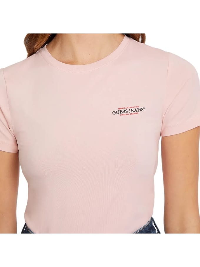Guess dames slim fit T-shirt met print