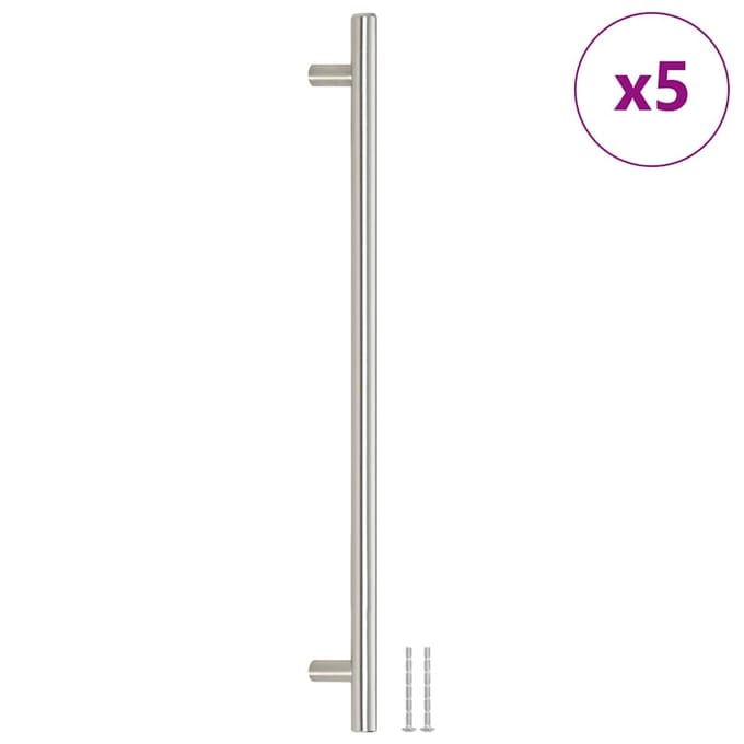 vidaXL - Handvatten - 5 - st - 320 - mm - roestvrij - staal - zilverkleurig