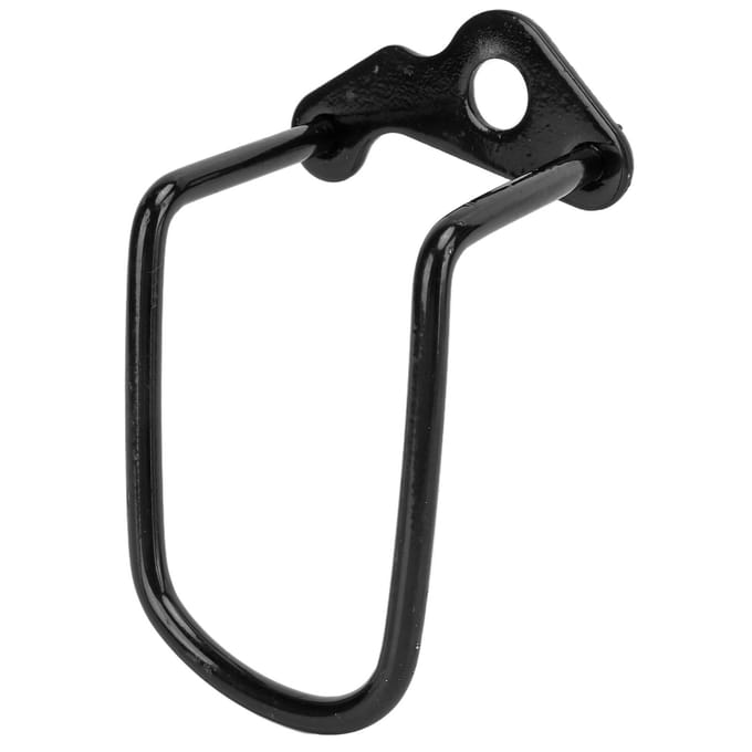Mountainbike Achterderailleurbeschermer Booghoekontwerp Achterderailleurbeschermer Rek black