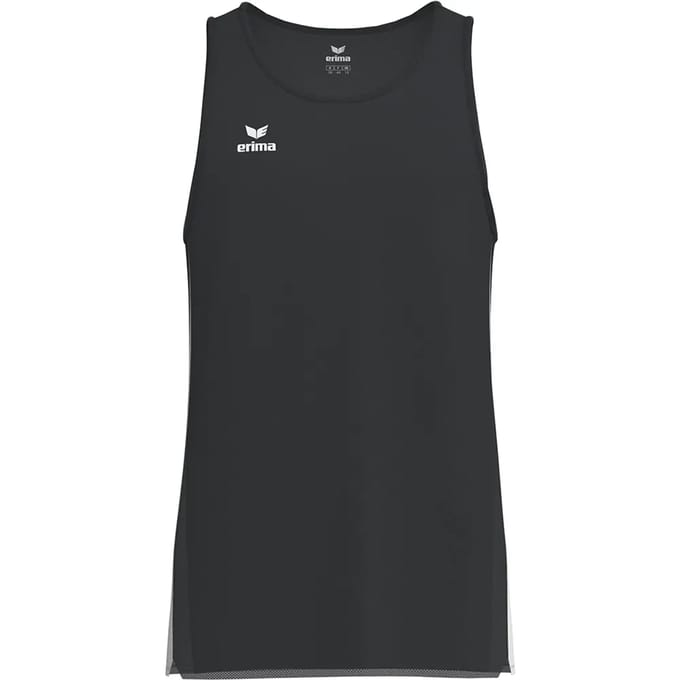 Erima T&F Wings Singlet Heren - Zwart / Wit | Maat: M