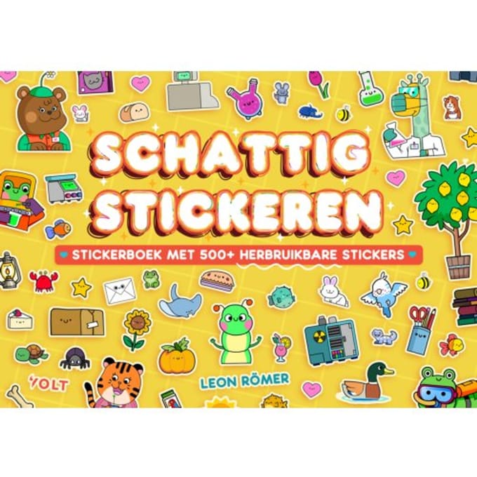 Schattig Stickeren - Schattig Tekenen - Leon Römer
