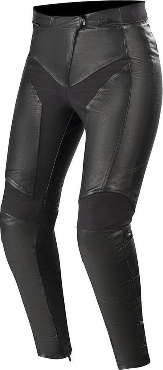 Alpinestars Stella Vika V2 Dames Leren Broek Zwart - Broek